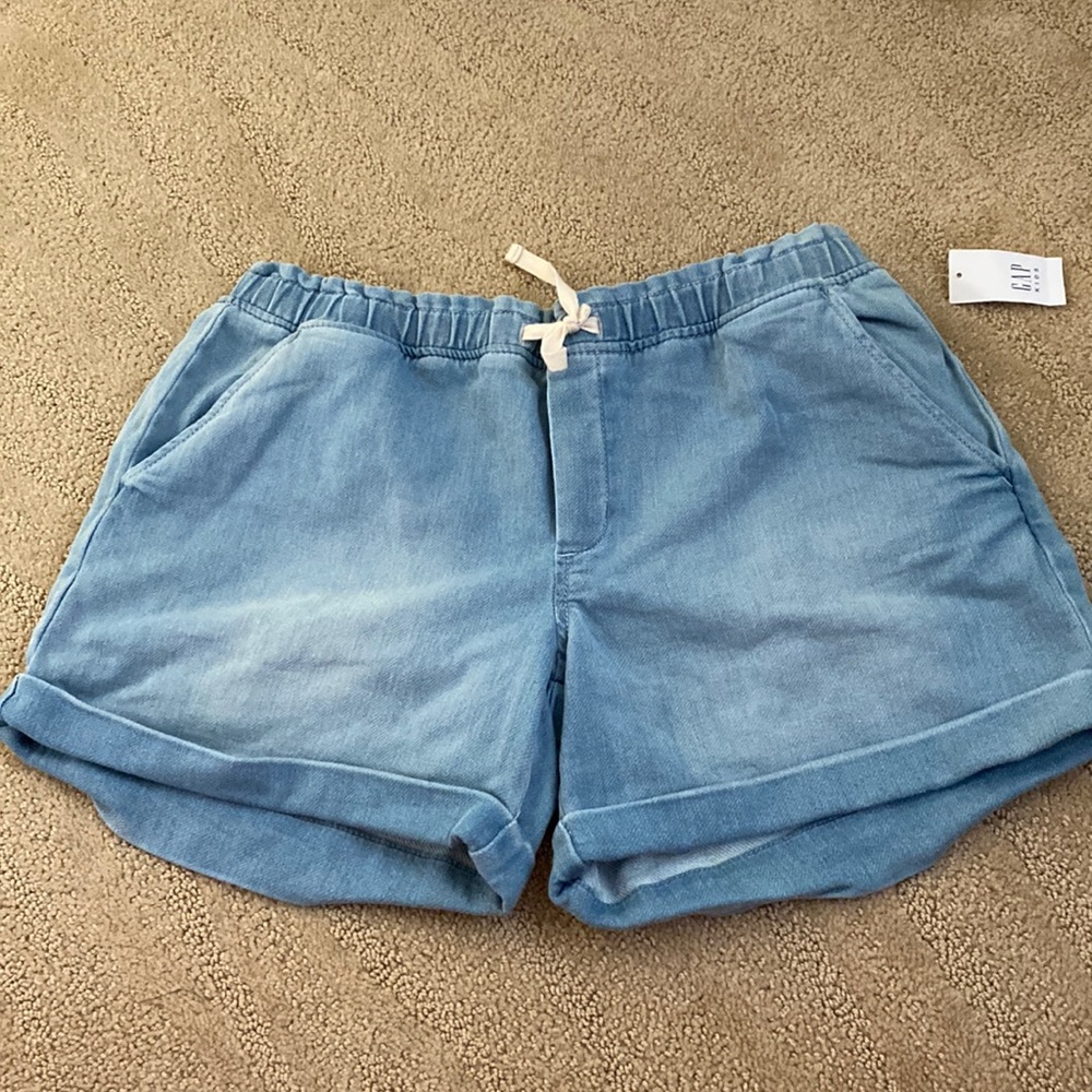 Blue jean-kid gap shorts